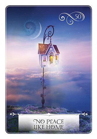 Wisdom of the Oracle Card - No Place Like Home - oracle guidance for 8302020