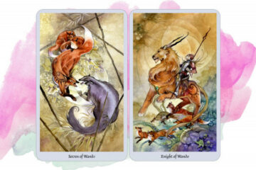 7 of Wands | Knight of Wands