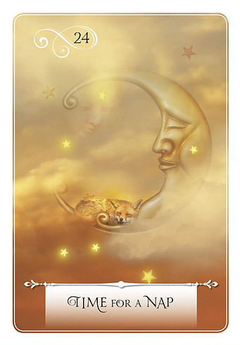 Wisdom of the Oracle card - Time for a Nap - 972020