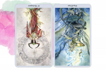 The Emperor reversed | King of Cups reversed