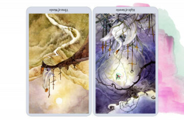 3 of Wands reversed | 8 of Swords reversed